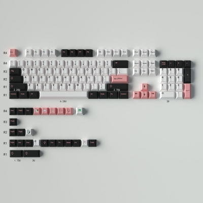 Olivia GMK 104+26 Full PBT Dye-subbed Keycaps Set for Cherry MX Mechanical Gaming Keyboard 64/87/98